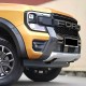 Μάσκα Για Ford Ranger T9 2022+ XLT / Sport / Wild Trak Raptor Type Μαύρο Ματ
