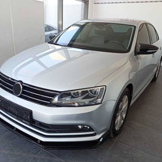 Καπάκια Καθρεφτών Για VW Scirocco 08-17, Eos 06-15, Passat CC 08-12, Jetta 10-18 Γυαλιστερό Μαύρο 2 Τεμάχια