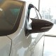 Καπάκια Καθρεφτών Για VW Scirocco 08-17, Eos 06-15, Passat CC 08-12, Jetta 10-18 Γυαλιστερό Μαύρο 2 Τεμάχια