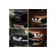 Μπροστινά Φανάρια Set Για Ford Ranger T7 T8 2016-2020 Munstang Look DRL Dynamic Μαύρα Full Led Με Μοτέρ