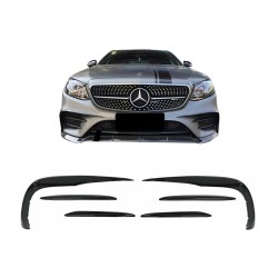 Splitters Μπροστινού Προφυλακτήρα Για Mercedes-Benz E-Class W213 16-19 Pro Facelift Amg Line Έκδοση Γυαλιστερό Μαύρο 6 Τεμάχια Splitters Μπροστινού Προφυλακτήρα Για Mercedes-Benz E-Class W213 16-19 Pro Facelift Amg Line Έκδοση Γυαλιστερό Μαύρο 6 Τεμάχια