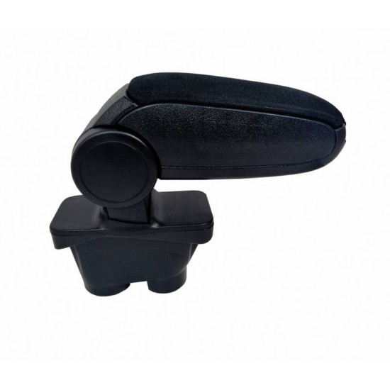 Κονσόλα Χειροφρένου Τεμπέλης  "Oem" Design Για Peugeot 208 2012-2019 Υφασμάτινος Μαύρο Χρώμα