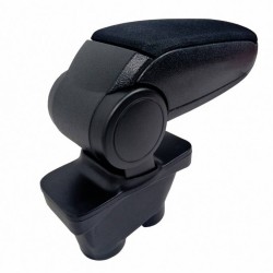 Κονσόλα Χειροφρένου Τεμπέλης  "Oem" Design Για Peugeot 208 2012-2019 Υφασμάτινος Μαύρο Χρώμα