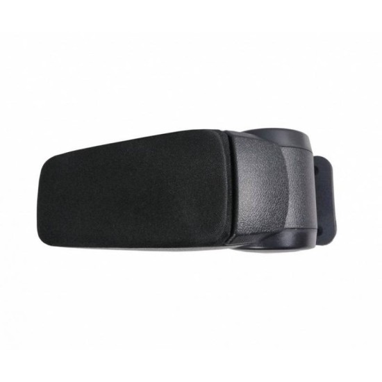 Κονσόλα Χειροφρένου Τεμπέλης  "Oem" Design Για Peugeot 208 2012-2019 Υφασμάτινος Μαύρο Χρώμα
