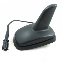 Κεραία Οροφής Αυτοκινήτου Για VW Group Τύπου Καρχαρία Μαύρη Μικρή Με Καλώδιο