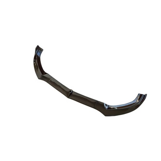 Μπροστινό Spoiler Για Mercedes-Benz  C-Class C205 / W205 14-19 Amg Line Μαύρο Γυαλιστερό 3 Τεμάχια