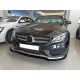 Μπροστινό Spoiler Για Mercedes-Benz  C-Class C205 / W205 14-19 Amg Line Μαύρο Γυαλιστερό 3 Τεμάχια