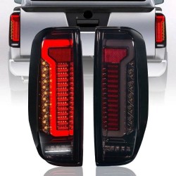 Πισινά Φανάρια Set Για Nissan Navara D40 2005-2015 Full Led Bar / Dynamic Φλας Black Πισινά Φανάρια Set Για Nissan Navara D40 2005-2015 Full Led Bar / Dynamic Φλας Black