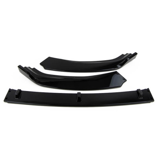 Μπροστινό Spoiler Για VW Golf VII (7) 12-20 Standard Έκδοση Matt Black 3 Τεμάχια