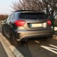 Diffuser Πίσω Προφυλακτήρα Για Mercedes-Benz A-Class W176 12-18 A45 Amg Carbon Look Από Abs Πλαστικό 1 Τεμάχιο