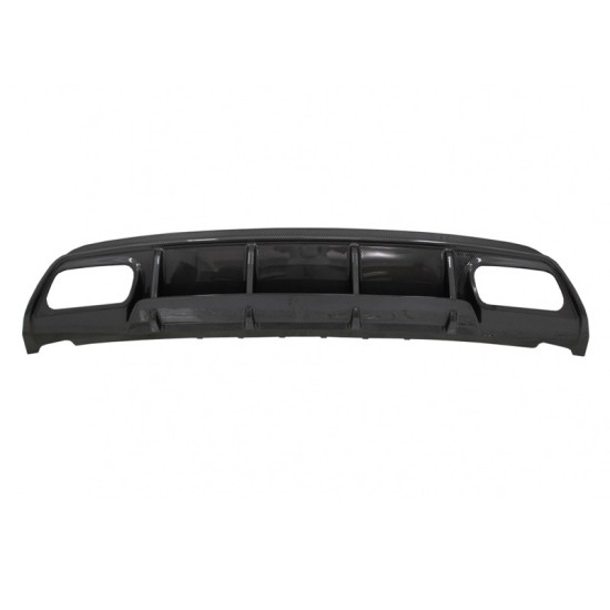 Diffuser Πίσω Προφυλακτήρα Για Mercedes-Benz A-Class W176 12-18 A45 Amg Carbon Look Από Abs Πλαστικό 1 Τεμάχιο