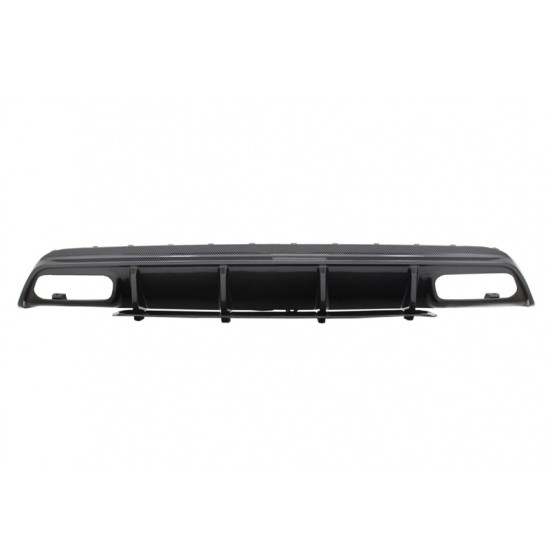 Diffuser Πίσω Προφυλακτήρα Για Mercedes-Benz A-Class W176 12-18 A45 Amg Carbon Look Από Abs Πλαστικό 1 Τεμάχιο