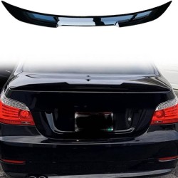 Αεροτομή Πορτ Παγκάζ Για Bmw 5 E60 03-11 M4 Look Lipspoiler Γυαλιστερή Μαύρη Από Πλαστικό