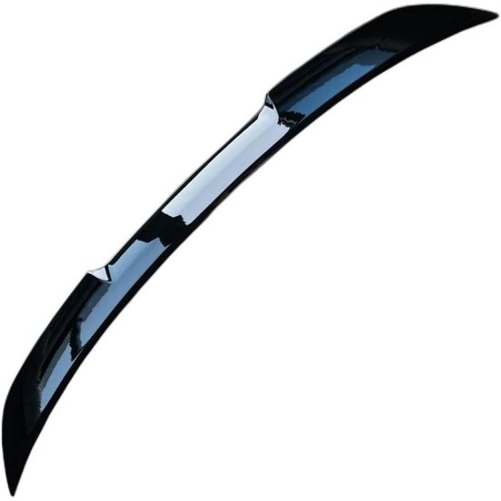 Αεροτομή Πορτ Παγκάζ Για Bmw 5 E60 03-11 M4 Look Lipspoiler Γυαλιστερή Μαύρη Από Πλαστικό