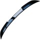 Αεροτομή Πορτ Παγκάζ Για Bmw 5 E60 03-11 M4 Look Lipspoiler Γυαλιστερή Μαύρη Από Πλαστικό
