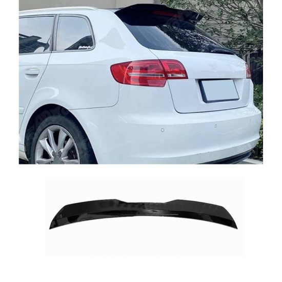 Αεροτομή Οροφής Για Audi A3 8P 09-11 Facelift Sportsback 5D Μαύρο Γυαλιστερό Από Abs Πλαστικό