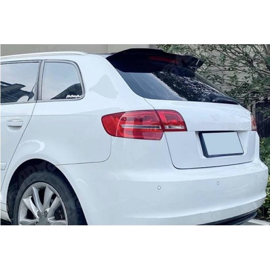 Αεροτομή Οροφής Για Audi A3 8P 09-11 Facelift Sportsback 5D Μαύρο Γυαλιστερό Από Abs Πλαστικό