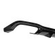 Diffuser Πίσω Προφυλακτήρα Για Mercedes-Benz E-Class W213 19+ Facelift Amg Look Για Amg Line Προφυλακτήρες Σετ Με Μπούκες Total Black Από Abs Πλαστικό