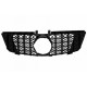 Μάσκα Για Mercedes-Benz ML-Class W164 05-08 GT-R Amg Panamericana Look Honeycomb Μαύρο 1 Τεμάχιο