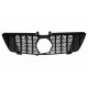 Μάσκα Για Mercedes-Benz ML-Class W164 05-08 GT-R Amg Panamericana Look Honeycomb Μαύρο 1 Τεμάχιο