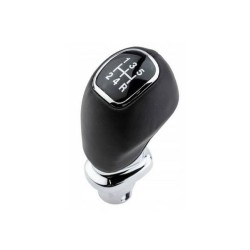 Πόμολο Λεβιέ Ταχυτήτων Μαύρο/Χρώμιο Για Hyundai i20 MK2 (2014-2020) Με 5 Ταχύτητες GK1403