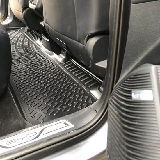 Πατάκια Σκαφάκια 3D Από Λάστιχο TPE Για BYD Seal U DM-i 2023- Rizline 4 Τεμάχια Μαύρα