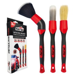 Βούρτσες - Πινέλα Καθαρισμού Detailing Pro Feral Κόκκινα Με Προσαρμογέα Γωνίας Σετ 3 Τεμάχια Βούρτσες - Πινέλα Καθαρισμού Detailing Pro Feral Κόκκινα Με Προσαρμογέα Γωνίας Σετ 3 Τεμάχια