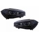 Μπροστινά Φανάρια Set Για Bmw X5 F15 (2013-2018) / X6 F16 (2014-2019) Conversion to G05 / G06 Look Μαύρα Carner