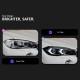 Μπροστινά Φανάρια Set Για Bmw X5 F15 (2013-2018) / X6 F16 (2014-2019) Conversion to G05 / G06 Look Μαύρα Carner