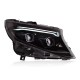 Μπροστινά Φανάρια Set Για Mercedes-Benz Vito W447 14-24 W448 2025 Look DRL Led Tube Μαύρα Carner Μπροστινά Φανάρια Set Για Mercedes-Benz Vito W447 14-24 W448 2025 Look DRL Led Tube Μαύρα Carner