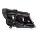 Μπροστινά Φανάρια Set Για Mercedes-Benz Vito W447 14-24 W448 2025 Look DRL Led Tube Μαύρα Carner Μπροστινά Φανάρια Set Για Mercedes-Benz Vito W447 14-24 W448 2025 Look DRL Led Tube Μαύρα Carner