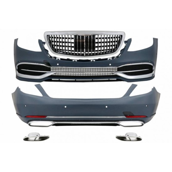 Body Kit Για Mercedes-Benz S-Class W222 13-17 Facelift 17-20 Maybach Look Body Kit Για Mercedes-Benz S-Class W222 13-17 Facelift 17-20 Maybach Look