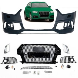 Μπροστινός Προφυλακτήρας Για Audi Q3 8U Pre-Facelift 2011-2015 RSQ3 Look Με Μάσκα Μπροστινός Προφυλακτήρας Για Audi Q3 8U Pre-Facelift 2011-2015 RSQ3 Look Με Μάσκα