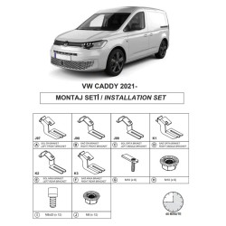 Βάσεις Πλαινών Σκαλοπατιών (Dma) Για Ford Tourneo Connect 2021- Mvn Sb Βάσεις Πλαινών Σκαλοπατιών (Dma) Για Ford Tourneo Connect 2021- Mvn Sb