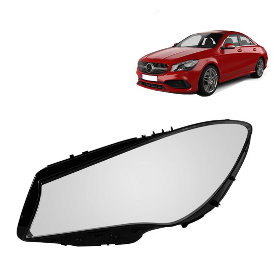 Κρύσταλλο Φαναριού Αριστερό Για Mercedes-Benz CLA W117 Facelift 16-19 1 Τεμάχιο