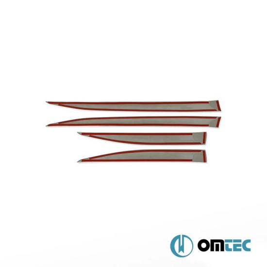 Τριμ Πόρτας Χρωμίου Για Peugeot 2008 2020+ SUV P24