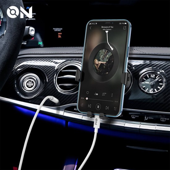 Καλώδιο Ήχου Aux 3.5mm Σε Type-c Λευκό 1m ON Mobile Accessories 1 Τεμάχιο