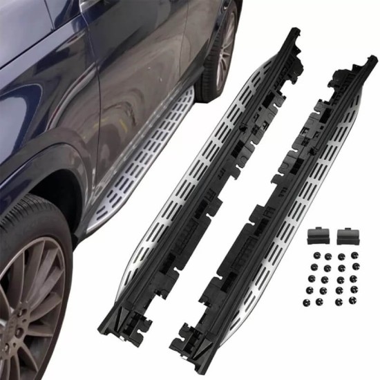 Πλαινά Σκαλοπάτια Για Mercedes-Benz GLE-Class SUV (W167) 19+ 2 Τεμάχια