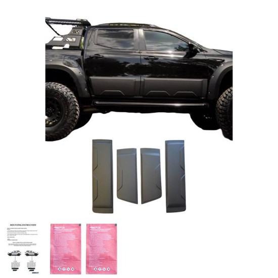 Τριμ Πόρτας Φουσκώματα Για Mercedes-Benz X-Class W470 2017+ Σετ 4 Τεμαχίων