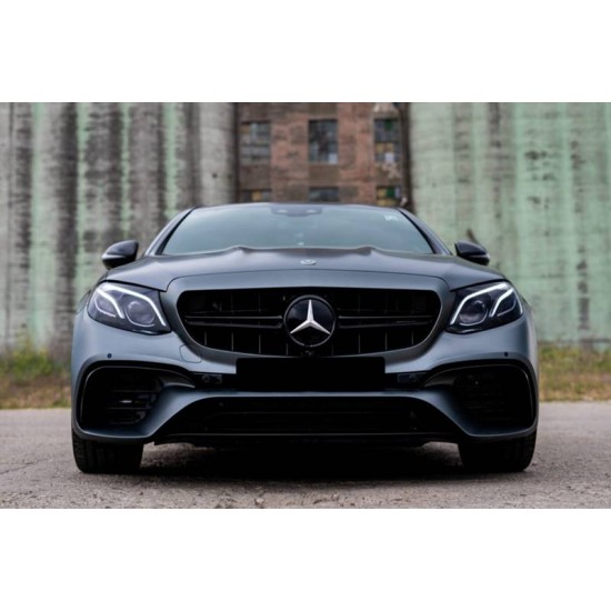 Μπροστινός Προφυλακτήρας Για Mercedes-Benz E-Class W213 / S213 16-19 Pre-Facelift Amg 63s Look Black Edition