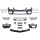 Body Kit Για Mercedes-Benz C-Class W204 07-14 C63 Facelift Amg Look Με DRL
