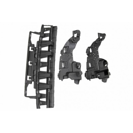 Diffuser Πίσω Προφυλακτήρα Για Mercedes-Benz C-Class W205 14-20 Sedan Amg 63 Look Με Μαύρες Μπούκες