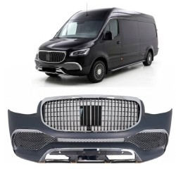 Μπροστινός Προφυλακτήρας Για Mercedes-Benz Sprinter W907 2017-2023 Maybach Look Με Μάσκα
