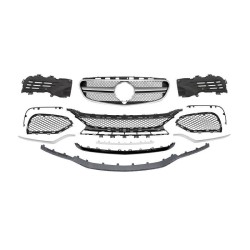 Μπροστινός Προφυλακτήρας Για Mercedes-Benz E-Class W212 Facelift 13-16 E63 Amg Look Με μάσκα