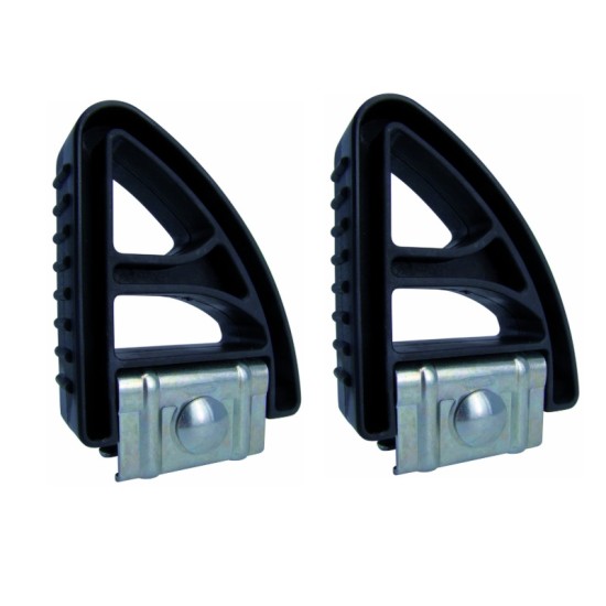 Στοπ Green Valley 156.700 Για Μπάρες Σιδερένιες Steel Pro 10cm 2 Τεμάχια