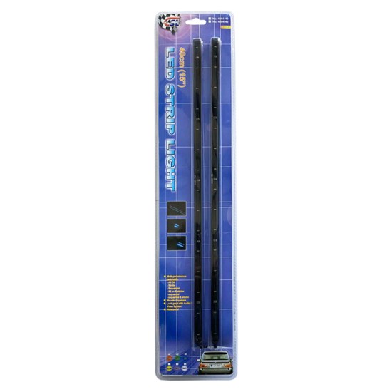Διακοσμητικός Φωτισμός Led Ταινία 12Volt 40cm Κόκκινο (εναλλασόμενος φωτισμός) 2 Τεμάχια