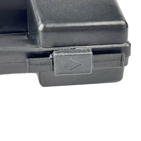 Φαρμακείο Πρώτων Βοηθειών Μεγάλο 22x20x7cm Μαύρο