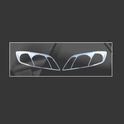 Μασκάκια Μπροστινών Φαναριών Χρωμίου Για Toyota Corolla 2005- 2 Τεμάχια Μασκάκια Μπροστινών Φαναριών Χρωμίου Για Toyota Corolla 2005- 2 Τεμάχια