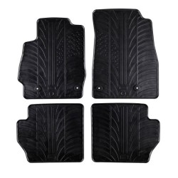 Πατάκια Αυτοκινήτου Gledring 0210 Mazda 2 2007-2014 Μαύρο 4 Τεμάχια