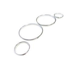 Δαχτυλίδια Καντράν Για Bmw 5 E39 95-03, 7 E38 94-02, X5 E53 99-05 Χρώμιο